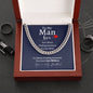 To My Man Can't Live Without | Cuban Link Chain