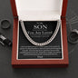 To My Son/Dad/Cuban Link Chain