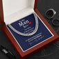 To My Man Can't Live Without | Cuban Link Chain