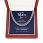 To My Man Can't Live Without | Cuban Link Chain