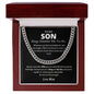 To My Son | Cuba Necklace