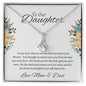 To Our Daughter | Alluring Beauty Necklace