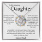 To My Amazing Daughter/ Love Knot Necklace