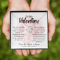 To My Valentine | Love Knot Necklace