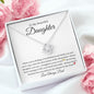 To My Beautiful Daughter | Love Knot Necklace