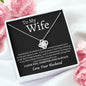 To My Wife | Love Knot Necklace