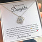To My Beautiful Daughter | Love Knot Necklace