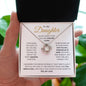 To My Daughter | Love Knot Necklace