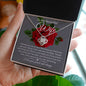 To My Beautiful Wife | Love Knot Necklace