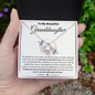 My Beautiful Granddaughter/ Love Knot Necklace