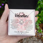 To My Valentine | Love Knot Necklace