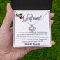 To My Girlfriend | Love Knot Necklace