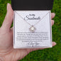 To My Soulmate/Love Knot Necklace