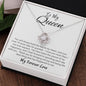 To My Queen | Love Knot Necklace