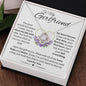 To My Girlfriend | Love Knot Necklace