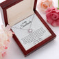 To My Soulmate/Love Knot Necklace