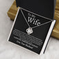 To My Wife | Love Knot Necklace