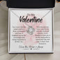 To My Valentine | Love Knot Necklace