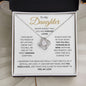 To My Daughter | Love Knot Necklace