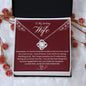 To My Wife | Love Knot Necklace