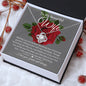 To My Beautiful Wife | Love Knot Necklace