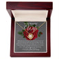 To My Beautiful Wife | Love Knot Necklace