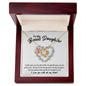 To My Bonus Daughter | Love Knot Necklace