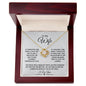To My Wife/ Love Knot Necklace