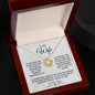 To My Wife/ Love Knot Necklace