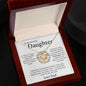 To My Amazing Daughter/ Love Knot Necklace