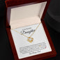 To My Beautiful Daughter | Love Knot Necklace