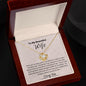 To My Beautiful Wife/Love Knot Necklace