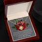 To My Beautiful Wife | Love Knot Necklace