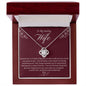 To My Wife | Love Knot Necklace