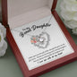 To My Bonus Daughter | Love Knot Necklace