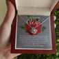 To My Beautiful Wife | Love Knot Necklace