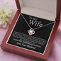 To My Wife | Love Knot Necklace
