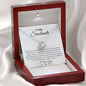 To My Soulmate/Love Knot Necklace