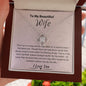 To My Beautiful Wife/Love Knot Necklace