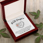 To My Bonus Daughter | Love Knot Necklace