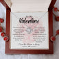 To My Valentine | Love Knot Necklace