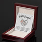 To My Bonus Daughter | Love Knot Necklace