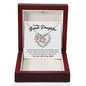 To My Bonus Daughter | Love Knot Necklace
