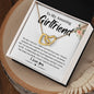 To My Amazing Girlfriend | Interlocking Heart Necklace