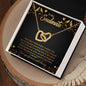 To My Soulmate | Interlocking Hearts Necklace