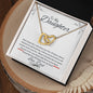 Interlocking Necklace/To My Daughter Love Dad