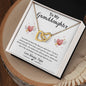 To My Granddaughter | Interlocking Hearts