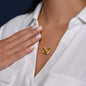 To My Soulmate/Interlocking Hearts Necklace