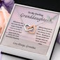 To My Darling Granddaughter | Interlocking Hearts