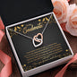 To My Soulmate | Interlocking Hearts Necklace